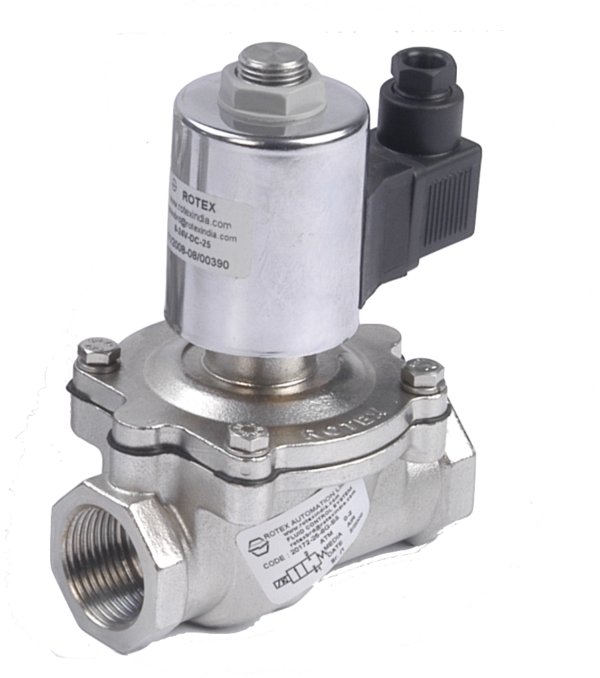 Agresif Akışkan Solenoid Valf